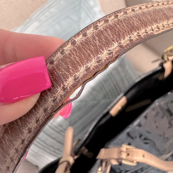 Michael Kors Patent Leather Black Tote Bag - Picture 7 of 7